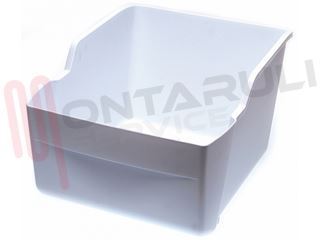 Picture of CASSETTO VERDURA BIANCO INFERIORE 355X205X280MM.