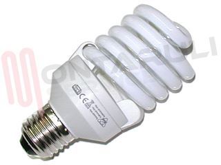 Immagine di LAMPADA SPIRALE 20W E27 K2700 LUCE CALDA RESA/110W