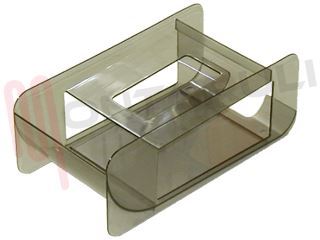 Immagine di CASSETTO LATTINE TRASPARENTE VERDINO 160X310X120MM.