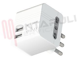 Doppia porta USB Caricabatterie per auto Caricabatterie per cellulare