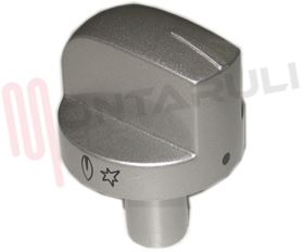 Immagine di MANOPOLA FUOCO 96/Z INOX R/A D.6MM.