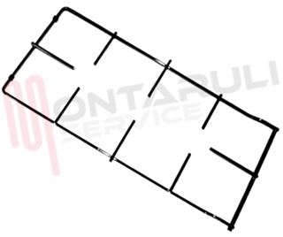 Immagine di GRIGLIA 1 FUOCO PIATTINA 453X209MM. CENTRALE ARISTON