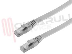 Immagine di CAVO U/FTP CAT 7 PATCH MT.3 GRIGIO PIATTO RJ45 SLIM