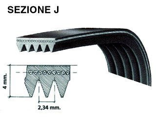 Immagine di CINGHIA RIGHI 5 MEDIO CM.60 5EPJ1260 EX.1260J5 V12527