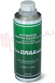 Picture of OLIO LUBRIFICANTE COMPRESSORI DRAA HYBRID 250ML