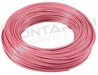 Immagine di CORDINA ANTIFIAMMA FLESSIBILE 1X2,5MMQ ROSA H07V-K