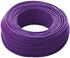 Immagine di CORDINA ANTIFIAMMA FLESSIBILE 1X1,5MMQ VIOLETTO CE H07VK