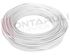 Immagine di CORDINA ANTIFIAMMA FLESSIBILE 1X1,5MMQ BIANCO CE H07V-K