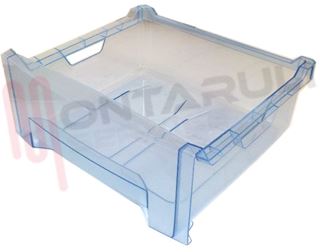 Immagine di CASSETTO CONGELATORE TRASPARENTE BLU 410X385X155/170MM.