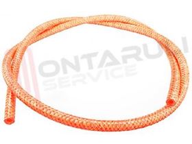 Immagine di TUBO SILICONE 5X8,9 ARANCIO TELATO PER MACCHINA CAFFE'