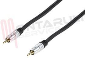 Immagine di CAVO AUDIO JACK MASC. 3,5MM / JACK 3,5MM MASC. MT.5 PROFESSI