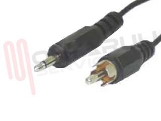 Immagine di CAVO AUDIO 1 RCA MASCHIO / JACK MASCHIO 3,5MM MT.1,5