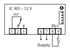 Immagine di TERMOSTATO IC901 12VAC/DC 15A NTC/PTC