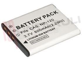 Picture of BATTERIA 3,7V 600MAH COMPATIBILE PER FOTOCAMERA CASIO