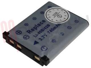 Picture of BATTERIA 3,7V 740MAH COMPATIBILE PER FOTOCAMERA