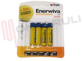 Immagine di BATTERIA 1,5V LR03 AAA ALKALINA MINISTILO BL.4 PEZZI