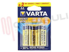 Immagine di BATTERIA 1,5V LR6 AA ALKALINA BL.6 PEZZI