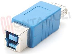 Picture of ADATTATORE USB 3.0 TIPO A FEMMINA / TIPO B FEMMINA