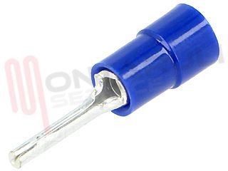 Picture of CAPICORDA PUNTALE ROTONDO ISOL. BLU 2,5MMQ L12MM