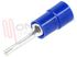 Picture of CAPICORDA PUNTALE ROTONDO ISOL. BLU 2,5MMQ L12MM