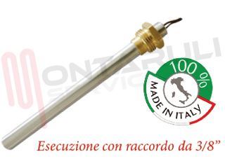 Immagine di RESISTENZA ACCENSIONE CON RACCORDO 3/8 250W 146MM.