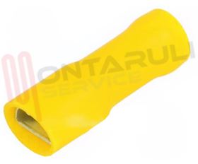 Picture of FASTON FEMMINA GIALLO 4-6MMQ PER 6.3X0.8