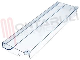 Immagine di FRONTALE TRASPARENTE BLU SUPERIORE FREEZER 475X140MM.