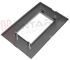 Picture of PLACCA 3 POSTI ABS GRIGIO COMPATIBILE LIVING