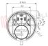 Immagine di PRESSOSTATO DIFFERENZIALE HUBA 24/39 STUFA A PELLET SERIE605