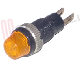 Picture of LAMPADA SPIA GIALLA DIA.7MM. 12V A SALDARE S/LUCE.