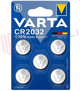 Picture of BATTERIA 3V CR2032 LITIO BLISTER 5 PEZZI