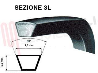 Immagine di CINGHIA 3L510/9ML130 CM.62