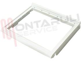 Immagine di CORNICE PROFILO SUPERIORE VETRO FRIGO 405X340MM.