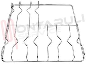 Immagine di GRIGLIA 3 FUOCHI FILO 462X452MM. CROMATA ARISTON