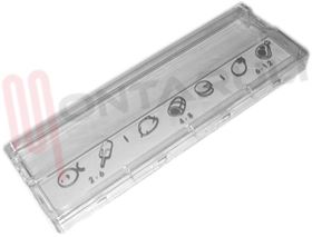 Immagine di FRONTALE CASSETTO CONGELATORE SUPERIORE 365X120MM.