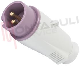 Picture of SPINA VOL. CEE IP44 2P 32A 24V 50HZ VIOLA GEWISS