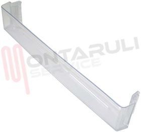 Immagine di BALCONCINO BOTTIGLIE TRASPARENTE 695X95XH.125/120MM.