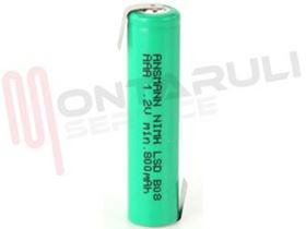 Picture of BATTERIA 1,2V 800MAH A SALDARE